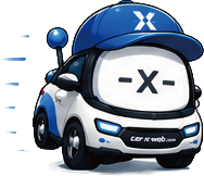 CAR-X-WEB キャラクター（出発する）